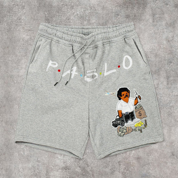 Retro Hip Hop Street Sports Shorts
