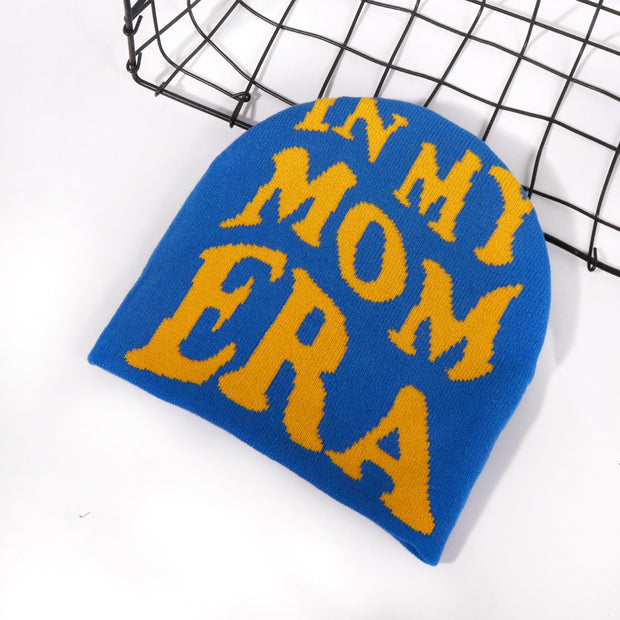 Personalized hip-hop trend ERA letter knitted hat