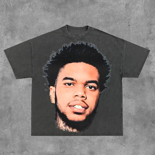 Lil Poppa Print Short Sleeve T-Shirt