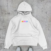 Casual Blond Letters Print Long Sleeve Hoodies