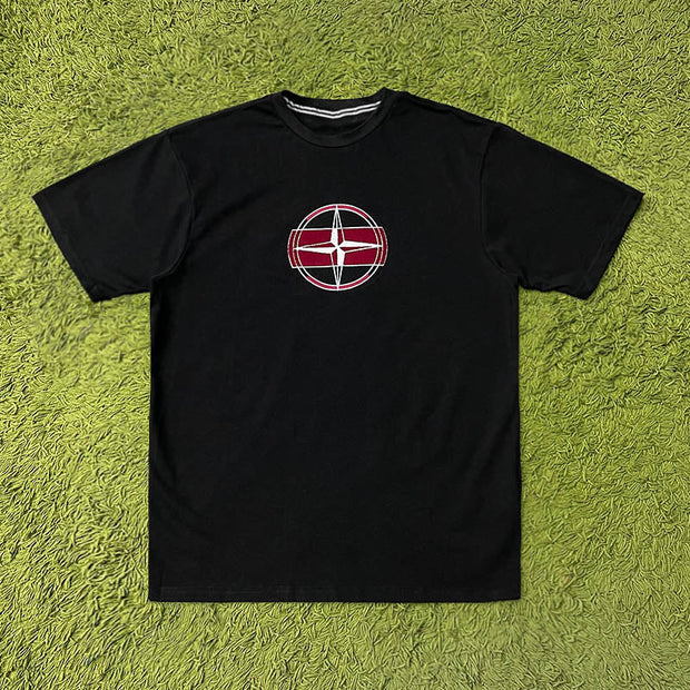 Fashion trend street short-sleeved T-shirt