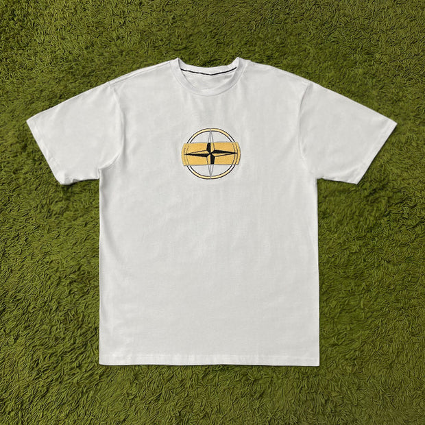 Fashion trend street short-sleeved T-shirt