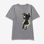 Peace Gecko Casual Vintage Short Sleeve T-Shirt