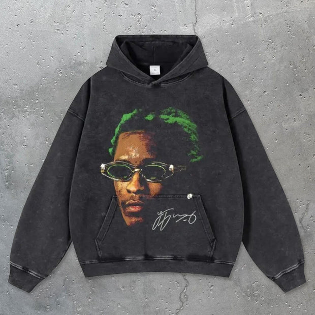 Personalized trendy printed casual and comfortable hoodie