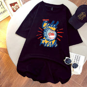 Beer stamp personalized short-sleeved retro t-shirt