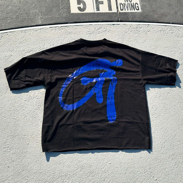 Good Fortune Body Print Short Sleeve T-Shirt