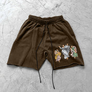 Jesus Faith Vintage Scattered Street Shorts