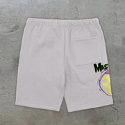Skeleton Funny Fashion Casual Cotton Shorts