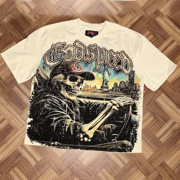 godspeed skull t-shirt