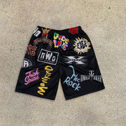 Casual love skull sports home beach shorts