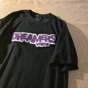 Jew4room yellow American retro vintage T-shirt