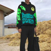 Hip Hop Fashion Print Street Long Sleeve Hoodie