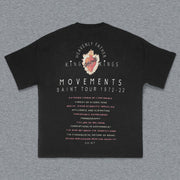 Eyes Print Short Sleeve T-Shirt