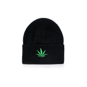 Maple Leaf Embroidered Knitted Hat Pullover Hat Hip Hop Woolen Hat