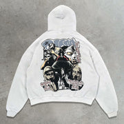 Heavy fabric hip-hop rap casual street hoodie