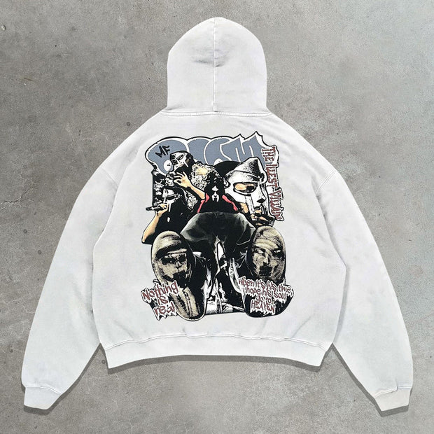 Heavy fabric hip-hop rap casual street hoodie