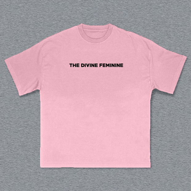 The Divine Feminine Print Short Sleeve T-Shirt