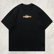 Skateboard Space Cat Graphic Tee