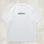 Skateboard Space Cat Graphic Tee