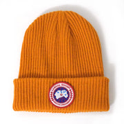 Outdoor warm hat sports cap lengthened thick knitted hat