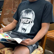 Horrified Boy Print T-Shirt