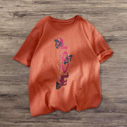 LOVE retro print short-sleeved T-shirt