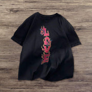 LOVE retro print short-sleeved T-shirt