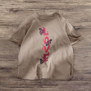 LOVE retro print short-sleeved T-shirt