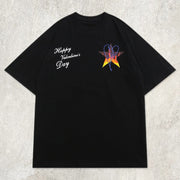 Flame Pentagram Graphic Tee