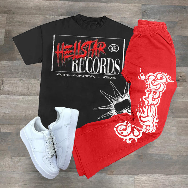 Records Print Two Piece Set