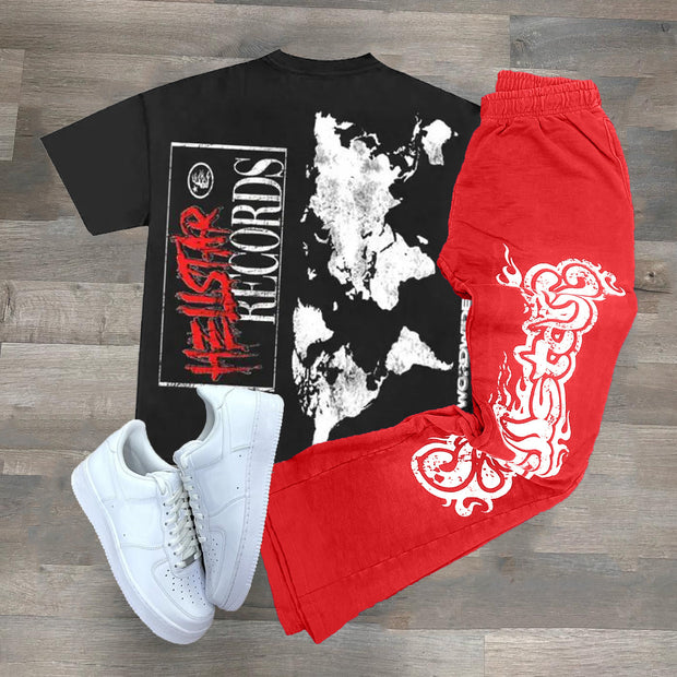 Records Print Two Piece Set
