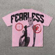 Fearless Print Short Sleeve T-Shirt