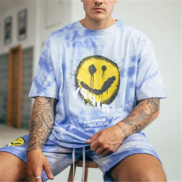 Round neck print T-shirt