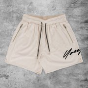 Temperament noble luxury casual retro shorts