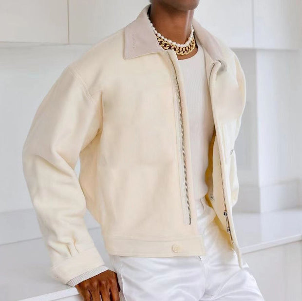 Casual street trend long-sleeved coat jacket