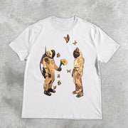 Confession Astronaut Butterfly Retro T-Shirt
