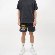 Skull Casual Retro Fashion Street Mesh Shorts