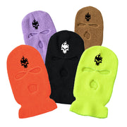 Fashion warm ski three-hole hat