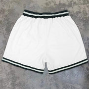 Sakura Pattern Casual Mesh Track Shorts