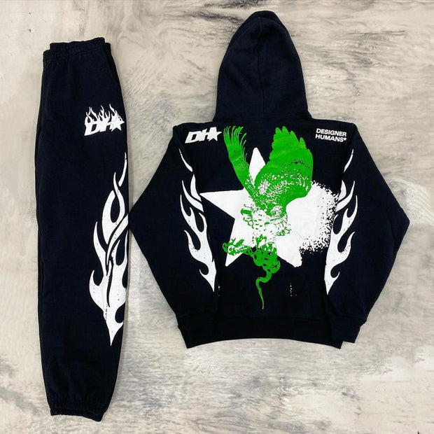 Fallen Angels Casual Street Print Sport Two-Pack