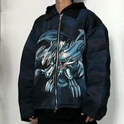 Yu-Gi-Oh Casual Street Tapestry Zip-Up Jacket