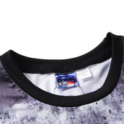 Fashion digital printing loose fashion trendy youth T-shirt