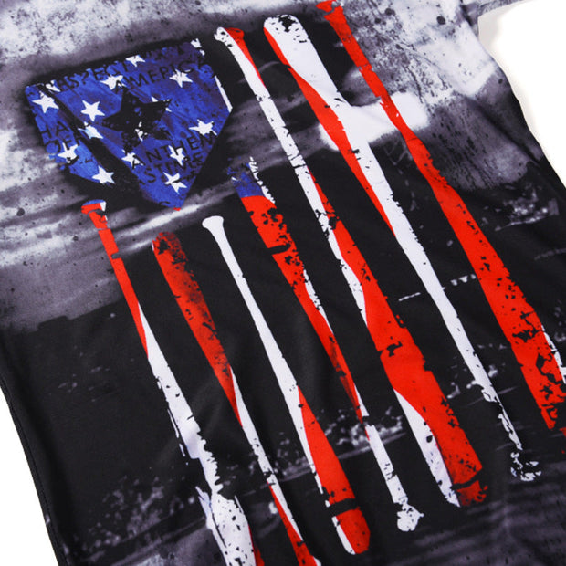 Fashion digital printing loose fashion trendy youth T-shirt