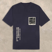 Fashionable personalized printed loose T-shirt