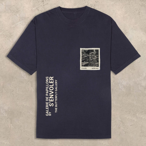 Fashionable personalized printed loose T-shirt