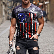 Fashion digital printing loose fashion trendy youth T-shirt