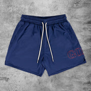 Tide brand print casual retro street shorts