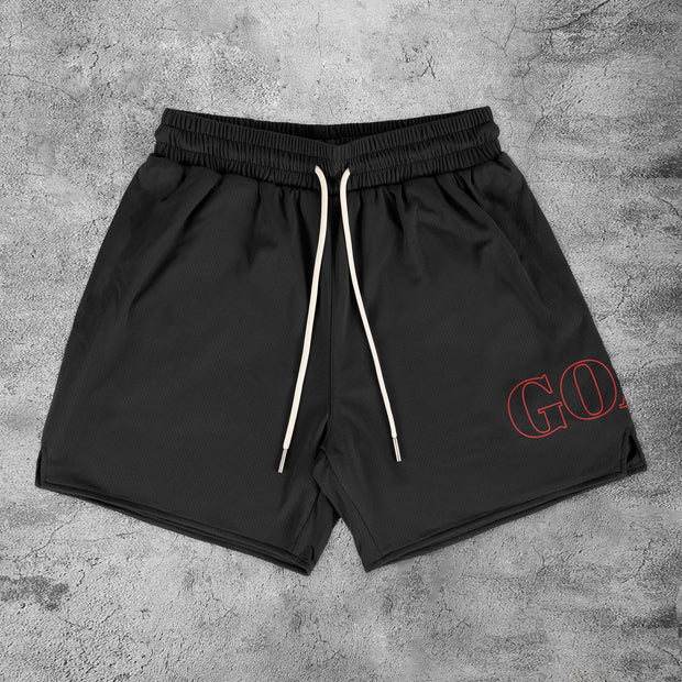 Tide brand print casual retro street shorts