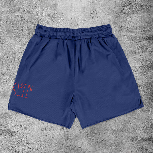 Tide brand print casual retro street shorts