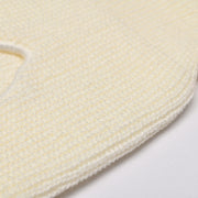 Sunscreen warm ear protection wool hat ski windproof mask embroidered three-hole knitted hat